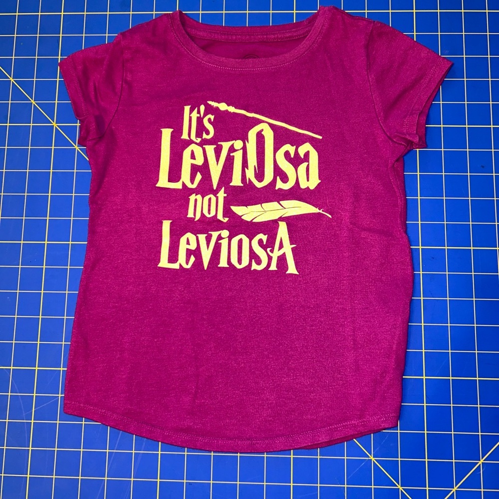 Kids Purple Harry Potter Themed T-Shirt